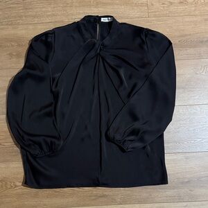 Grace Karin Elegant Black Blouse